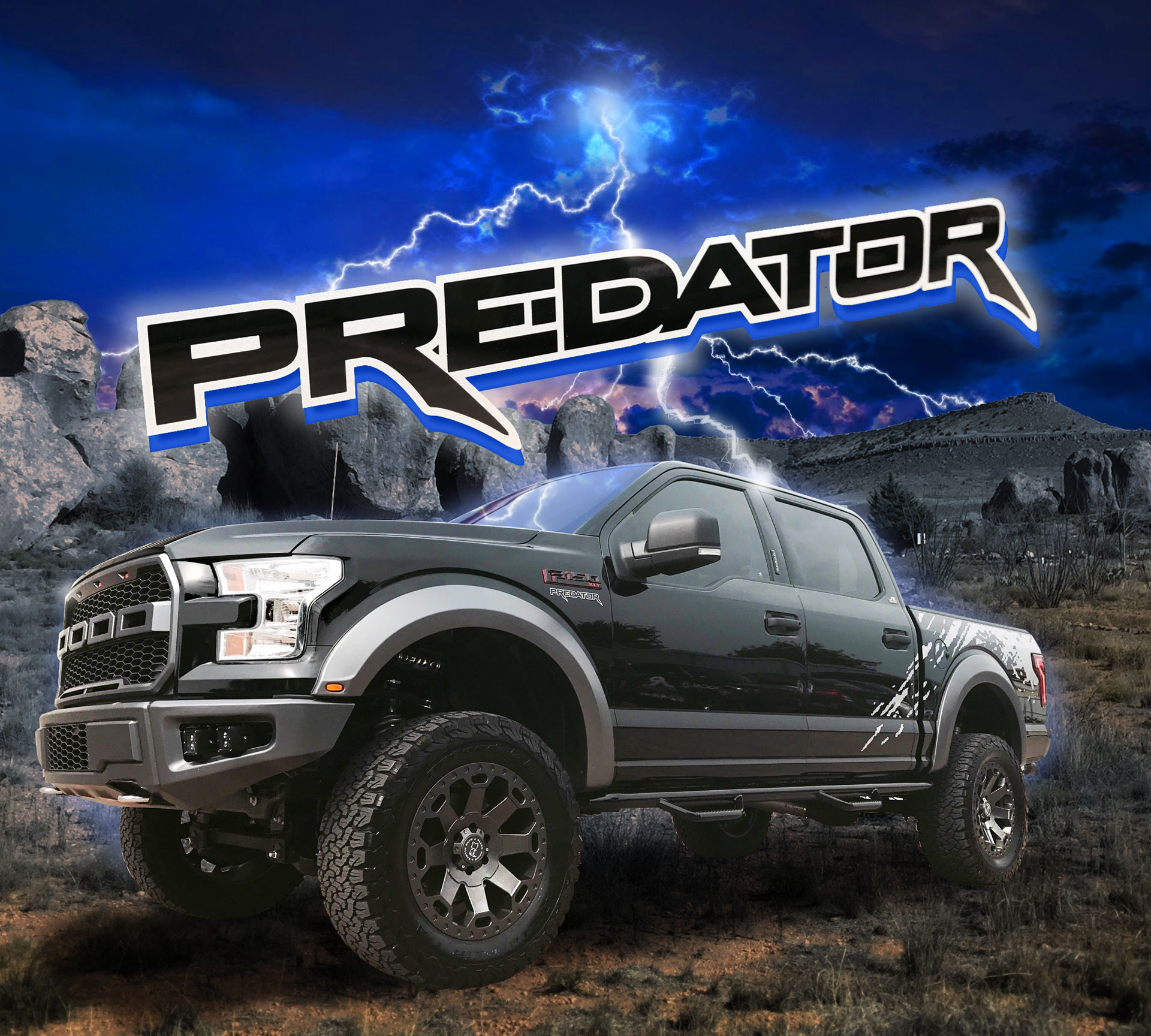 Dallas Custom Truck Predator Design & Custom Builds